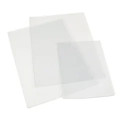Aktmapp PVC A4 transparent, dubbla öppningar, 100 st