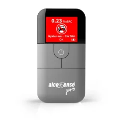 Alkomätare ALCOSENSE Pro, bränslecellsensor, TFT-display, 5 munstycken