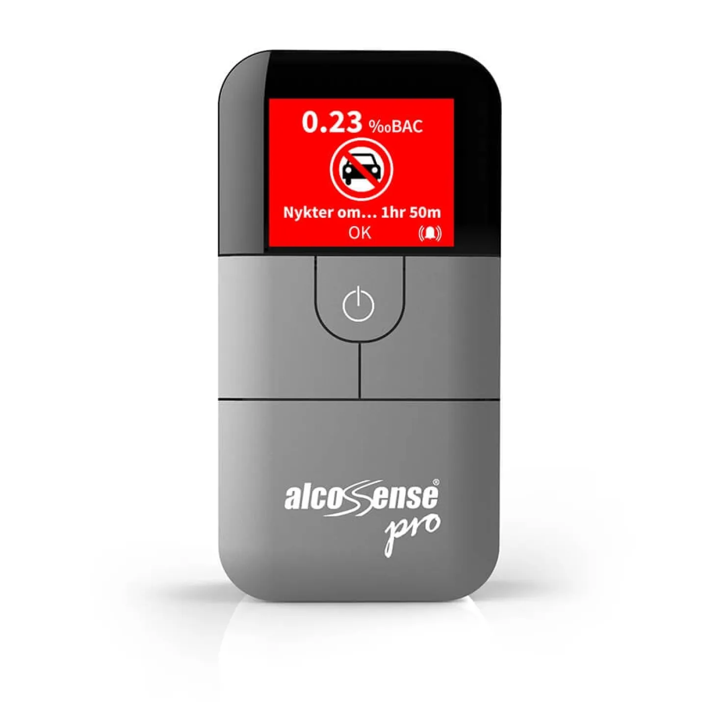 Alkomätare ALCOSENSE Pro, bränslecellsensor, TFT-display, 5 munstycken