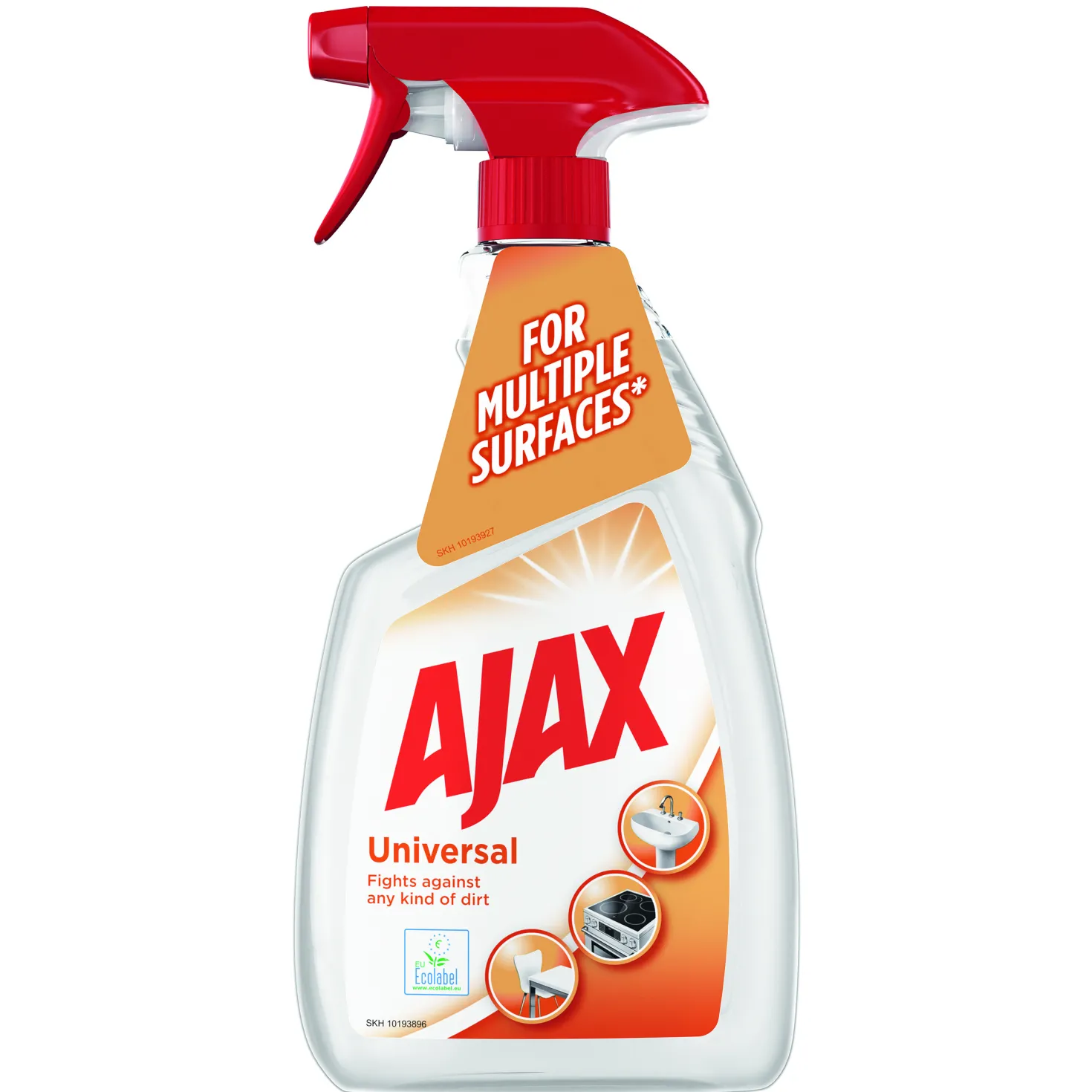 Allrengöring Ajax Easy Rinse Universal 4 i 1, 750 ml