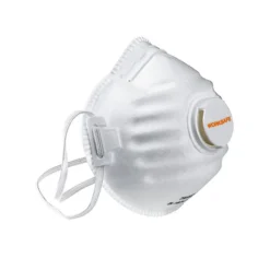 Andningsskydd Worksafe Halvmask med ventil, 5 st