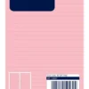 Anteckningsblad Filofax Personal Linjerat, rosa