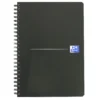 Anteckningsblock Oxford Smart Black A5, linjerat, 90 blad, svart
