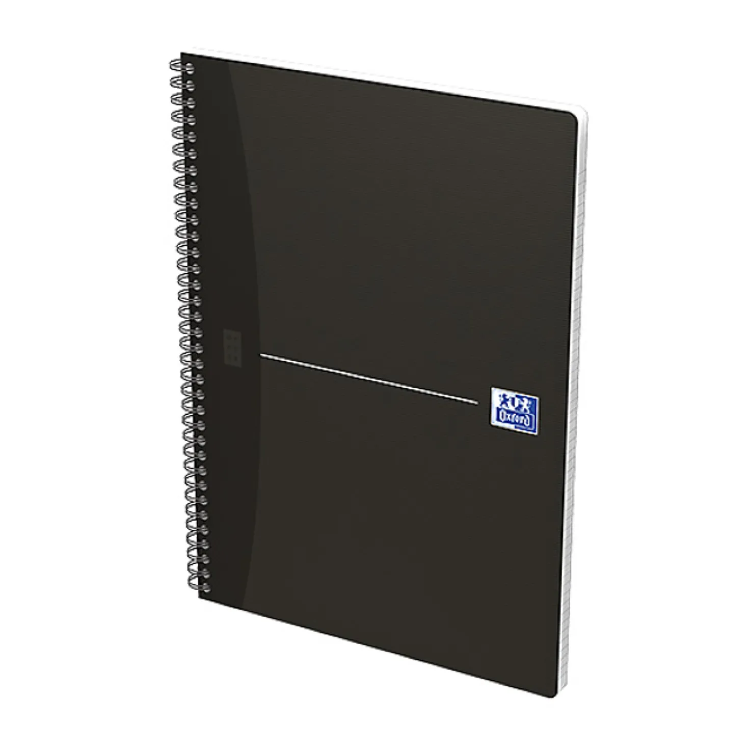 Anteckningsblock Oxford Smart Black A5, linjerat, 90 blad, svart