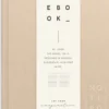Anteckningsbok Burde A5 linjerad, linnetextil, beige