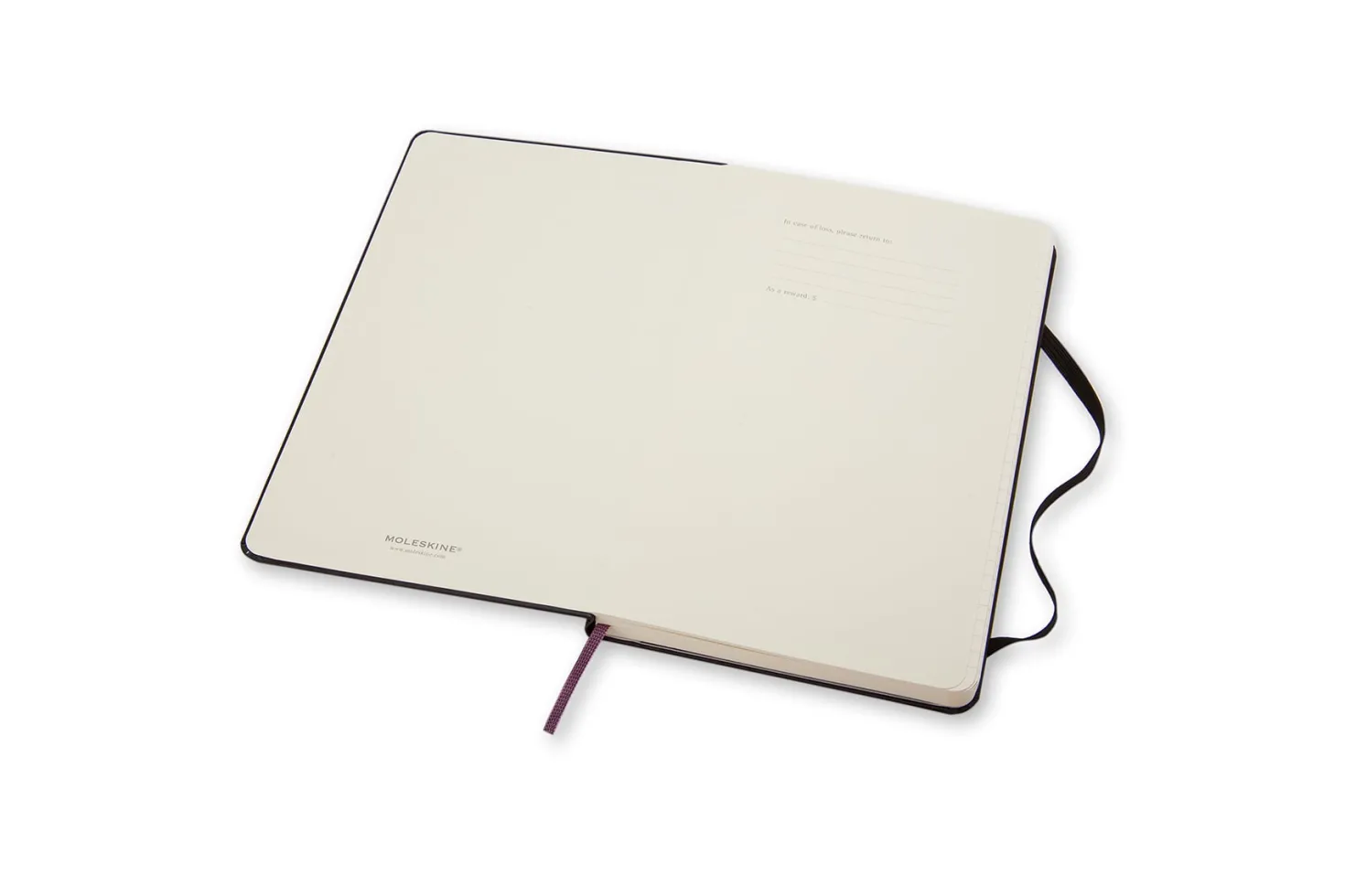 Anteckningsbok Moleskine Hard Large, linjerad, svart, 240 sidor