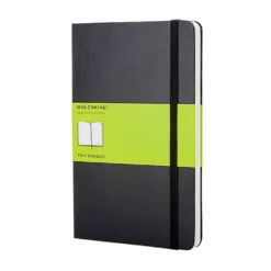 Anteckningsbok Moleskine Hard Pocket Olinjerad, svart, 9x14 cm