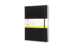 Anteckningsbok Moleskine Hard X-large, olinjerad, svart, 192 sidor
