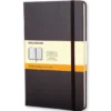 Anteckningsbok Moleskine Hard Pocket, linjerad, svart, 192 sidor