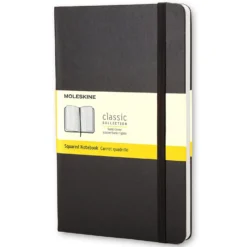 Anteckningsbok Moleskine Hard Pocket, rutat, svart