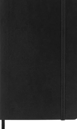 Anteckningsbok Moleskine Soft Pocket, olinjerad, svart, 192 sidor