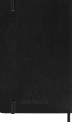 Anteckningsbok Moleskine Soft Pocket, olinjerad, svart, 192 sidor