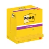 Anteckningslappar Post-it Super Sticky, klargul, 76x127 mm, 12 block