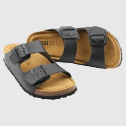 Arbetssandal JOBI Madrid Softsole 8.0, svart, 8 mm dämpning