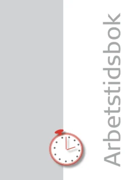 Arbetstidsbok Burde A5, häftad, 32 sidor