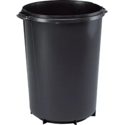 Avfallstunna Durable Durabin 40, rund, svart, 40 liter