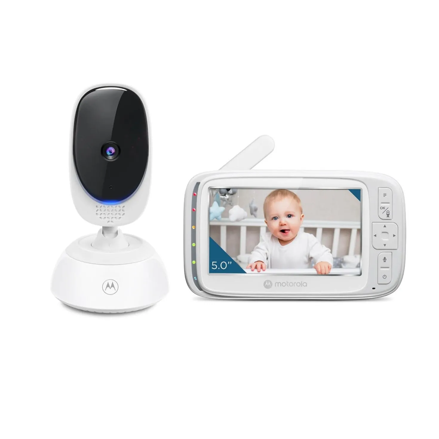 Babyvakt MOTOROLA VM75 Video, 5-tums skärm, 300m räckvidd