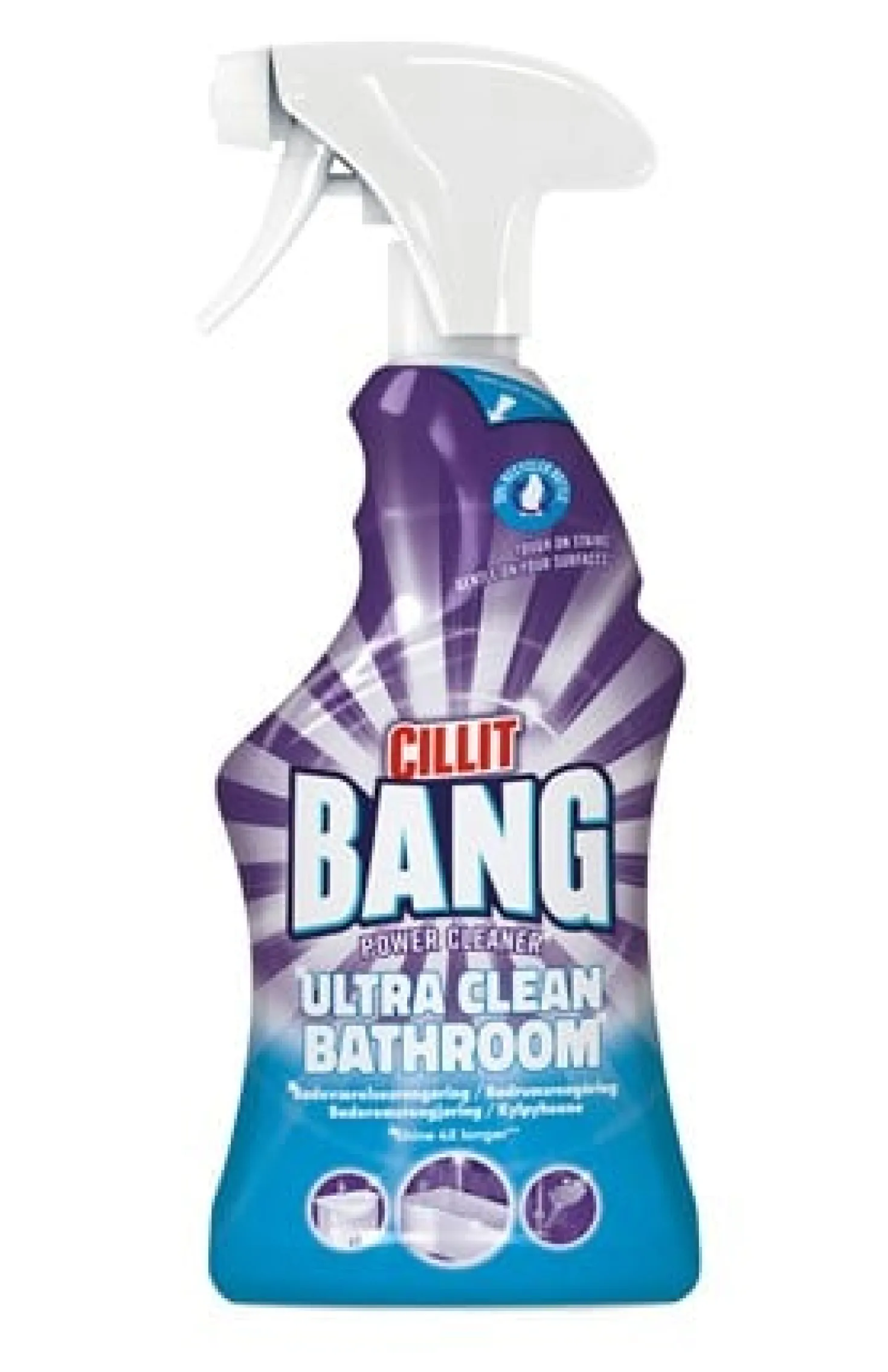 Badrumsrengöring Cillit Bang Ultra Shine Spray, 750 ml