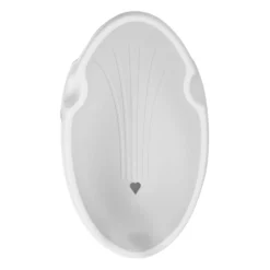 Badstöd SHNUGGLE Newborn Support, vit/grå, 0-6 mån