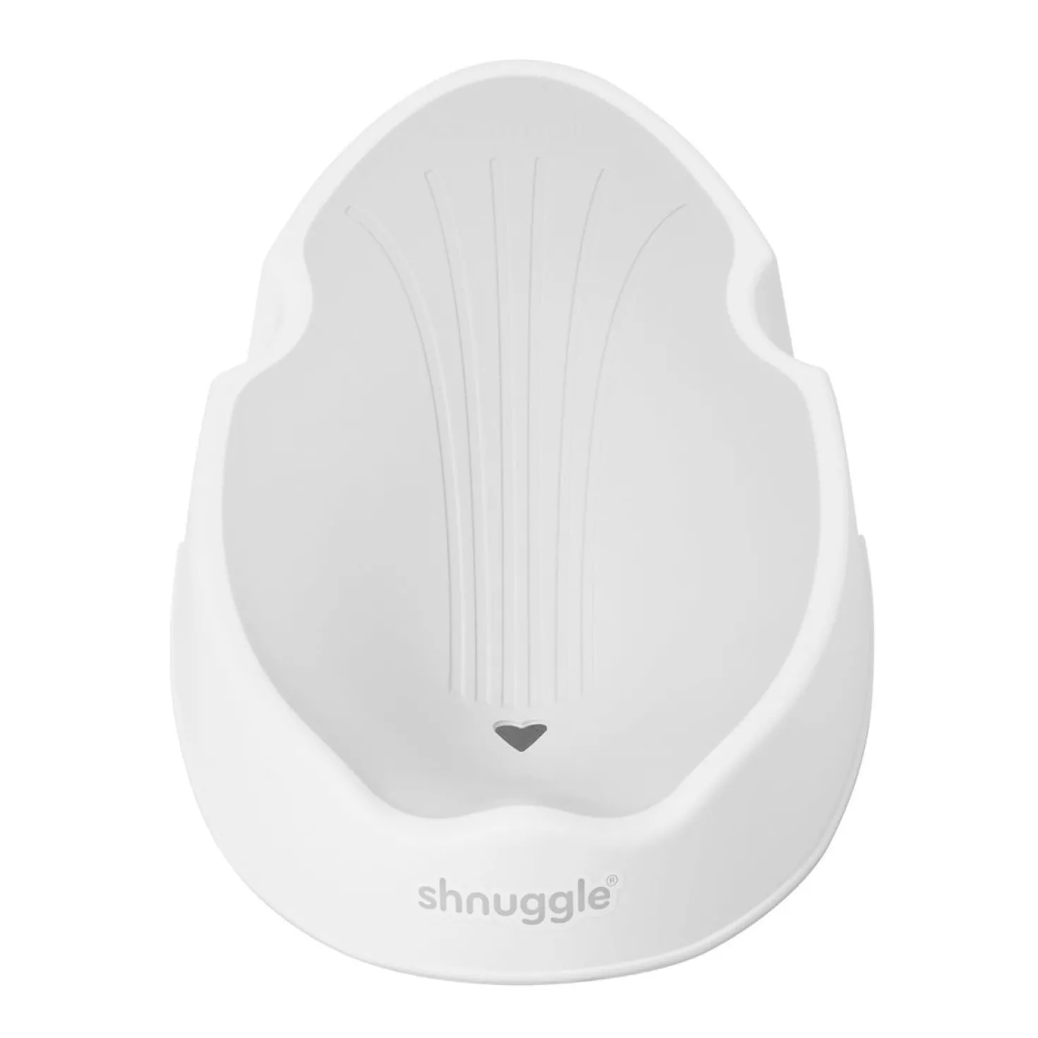 Badstöd SHNUGGLE Newborn Support, vit/grå, 0-6 mån