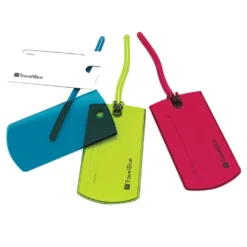 Bagagetagg Travelblue Jelly ID Tag, blandade färger, 2-pack