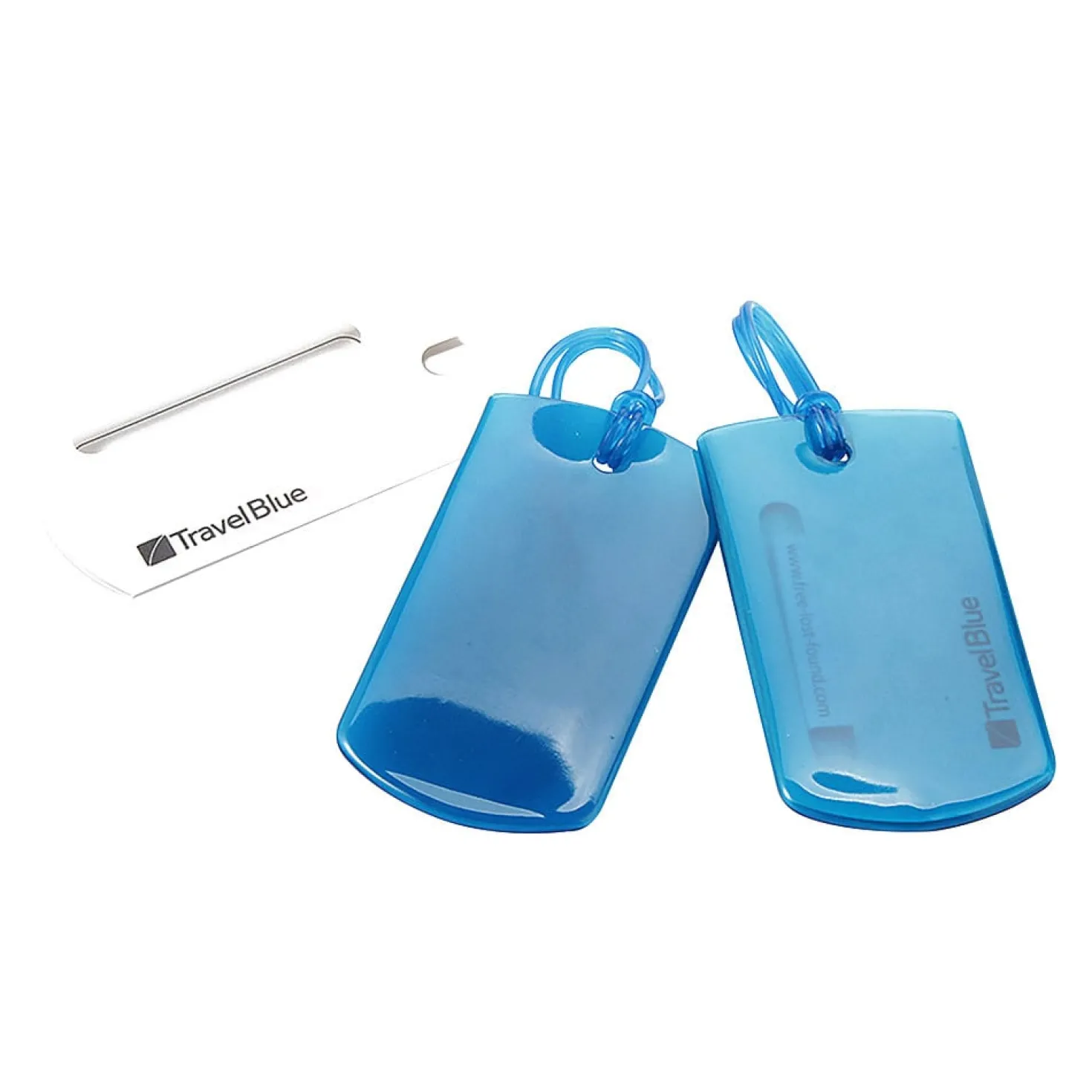 Bagagetagg Travelblue Jelly ID Tag, blandade färger, 2-pack