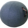 Balansboll JobOut Design, mörkgrå filt, Ø 65 cm