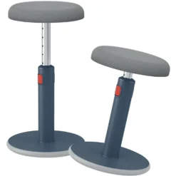 Balansstol Leitz Ergo Cosy Sitta-Stå, grå, 45-79 cm