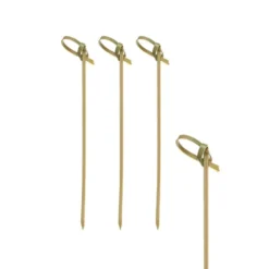 Bambuspett Papstar Knot med knut, 10 cm, 250 st