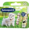 Barnplåster Salvequick Animals, djurmotiv, 20 st