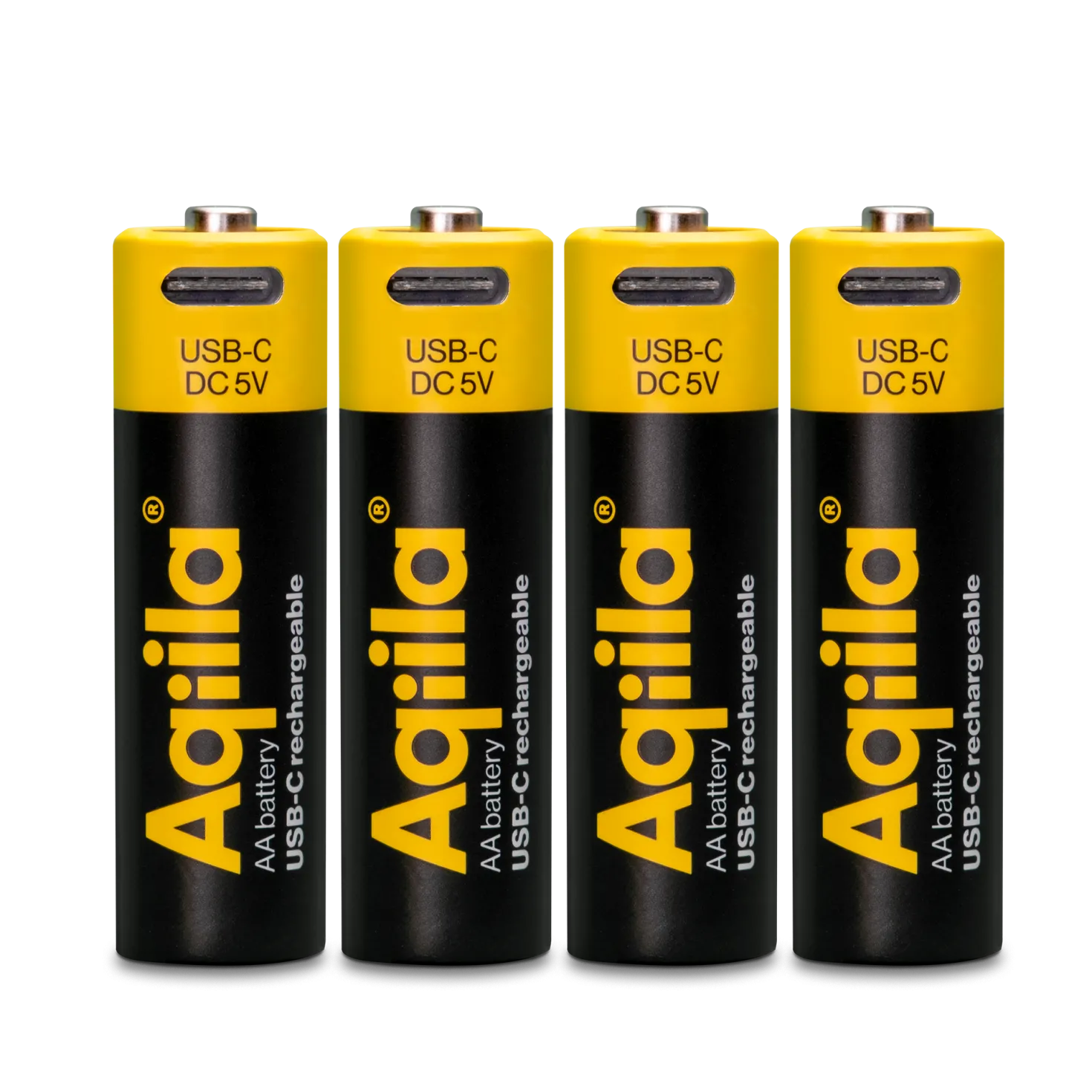 Batteri Aqiila Powerbird Rechargeable USB-C AA, 4 st