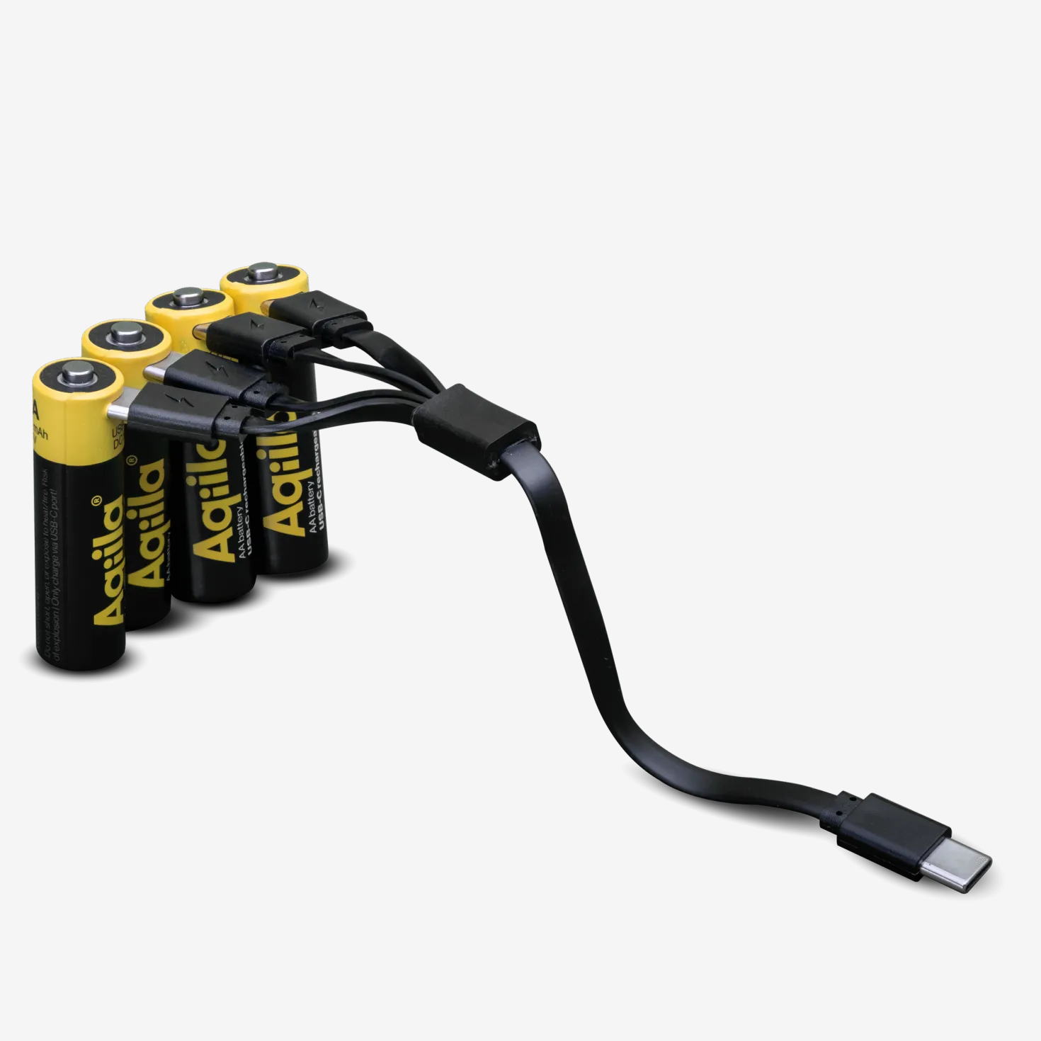 Batteri Aqiila Powerbird Rechargeable USB-C AA, 4 st