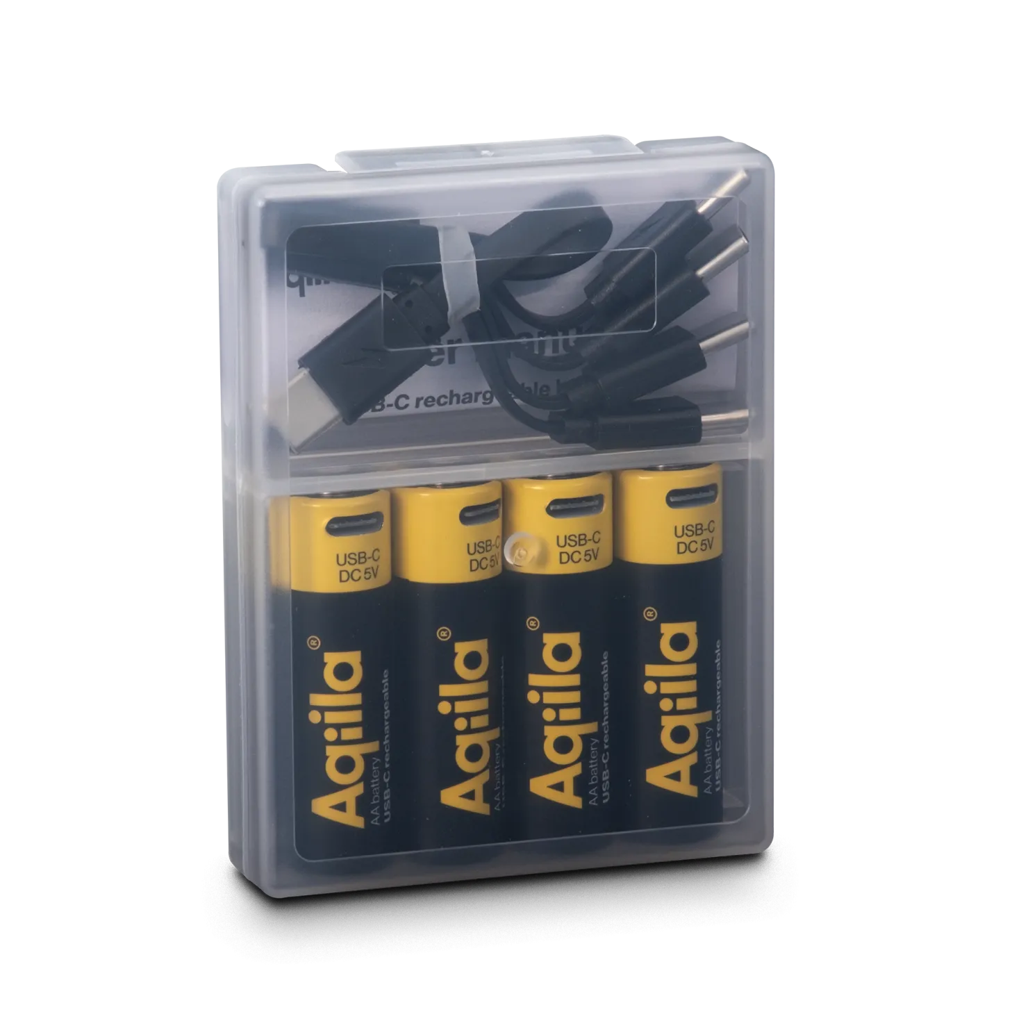 Batteri Aqiila Powerbird Rechargeable USB-C AA, 4 st