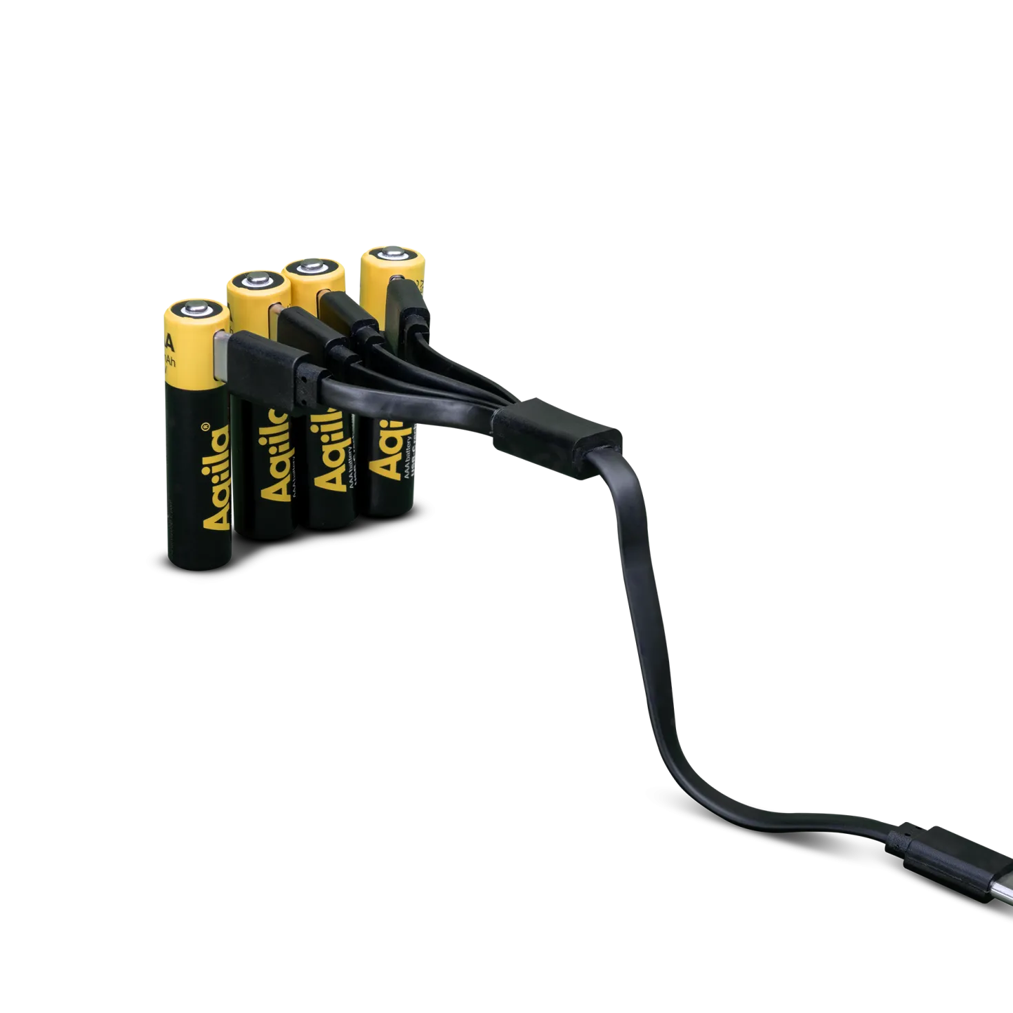 Batteri Aqiila Powerbird Rechargeable AAA, USB-C, 1,5V, 4 st
