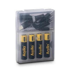 Batteri Aqiila Powerbird Rechargeable AAA, USB-C, 1,5V, 4 st