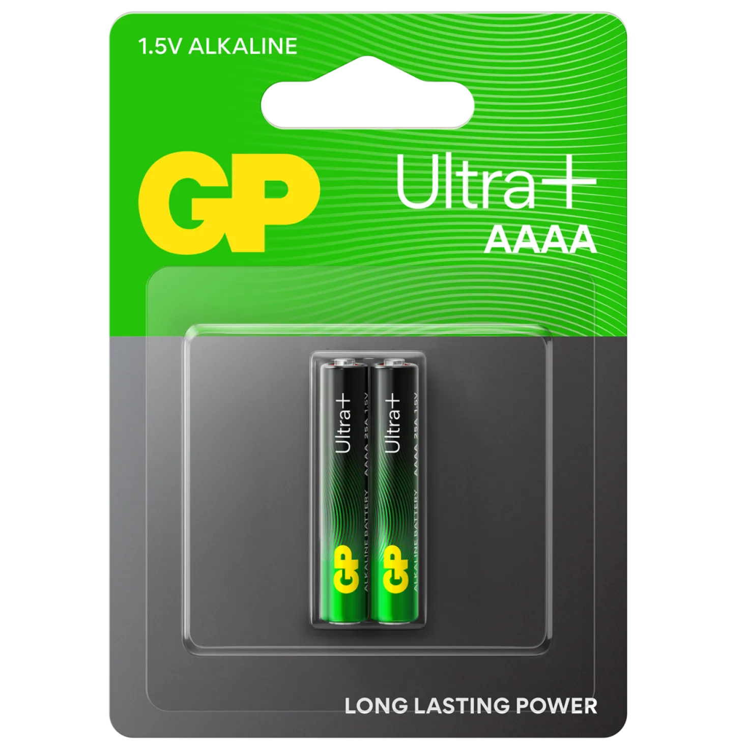 Batteri GP AAAA LR61 Alkaliskt, 1,5V, 2-pack