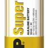 Batteri GP Super Alkaline 9V 6LF22