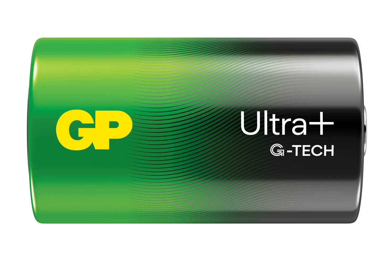 Batteri GP Ultra Plus Alkaline D LR20, 2 st