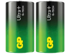 Batteri GP Ultra Plus Alkaline D LR20, 2 st