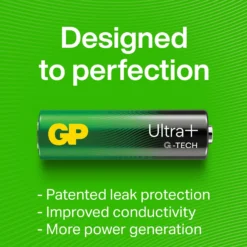 Batteri GP Ultra Plus Alkaline D LR20, 2 st
