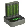 Batteriladdare GP ReCyko M451 + D451, inkl 4 AA-batterier