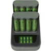 Batteriladdare GP ReCyko M451 + D851, inkl 8 AA 2600mAh