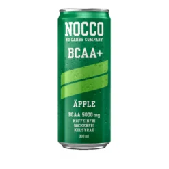 BCAA-dryck Nocco BCAA+ Äpple, koffeinfri, sockerfri, 330 ml