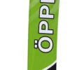 Beachflagga Öppet, stickad polyester, 50x230 cm