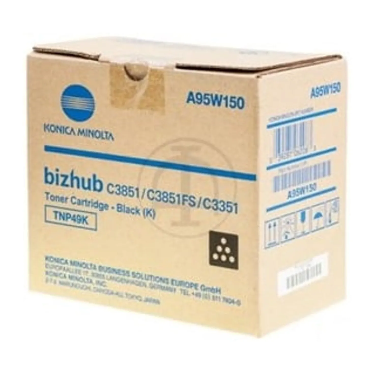 Bizhub C 3851 TNP49K Tonerblack 13K