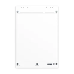 Blädderblock Oxford SmartChart olinjerat, 65x98 cm, 3 st