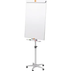 Blädderblocksställ Nobo Classic Steel, hjul, magnetisk yta