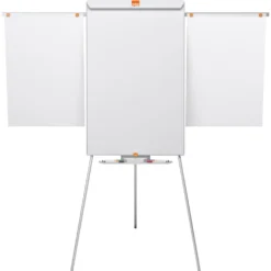 Blädderblocksställ Nobo Classic Nano Clean, magnetiskt, 110-187 cm