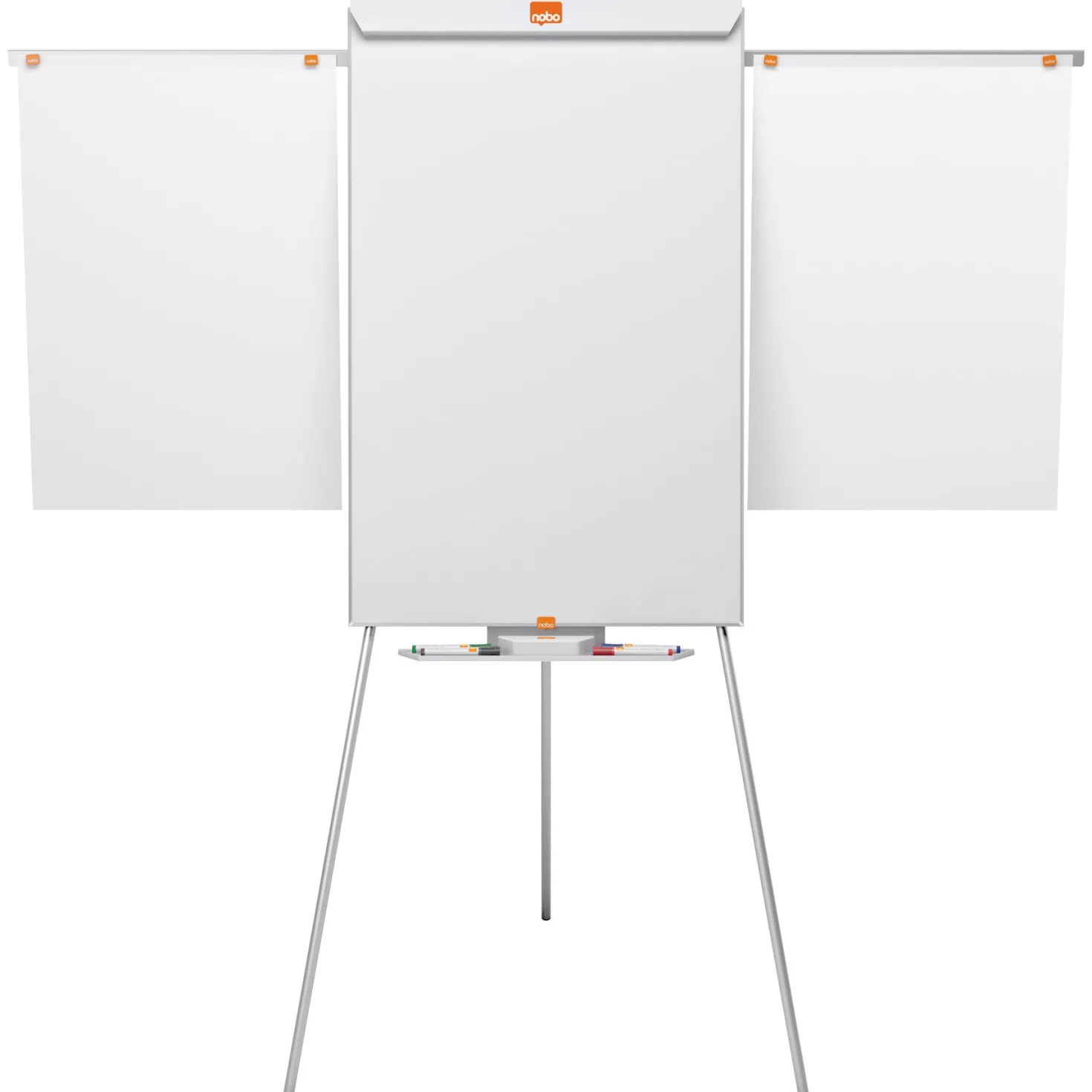 Blädderblocksställ Nobo Classic Nano Clean, magnetiskt, 110-187 cm
