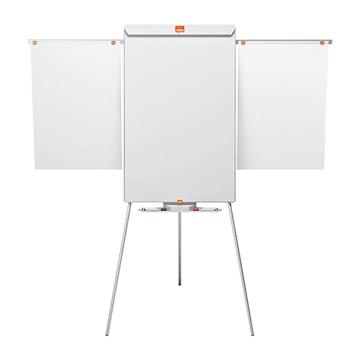Blädderblocksställ Nobo Classic Nano Clean, magnetiskt, 110-187 cm